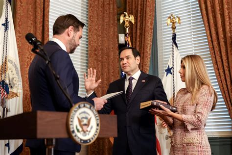 Secretary Marco Rubio Remarks At His Swearing In U S Embassy