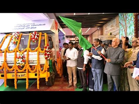 Ap Governor Sri S Abdul Nazeer Flags Off Viksit Bharat Sankalp Yatra