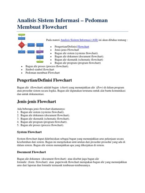 Pdf Asi Flowchart Dokumen Tips