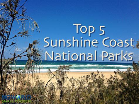 Top 5 Sunshine Coast National Parks Big World Small Pockets