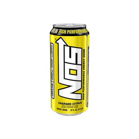 NOS 16 Oz Charged Citrus High Performance Energy Drink By NOS At Fleet Farm