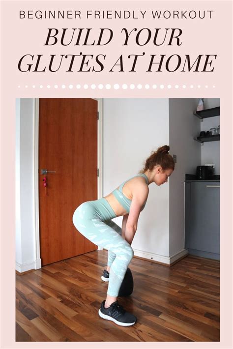 Home Glute Workout Beginner Friendly Minimal Equipment Workout At