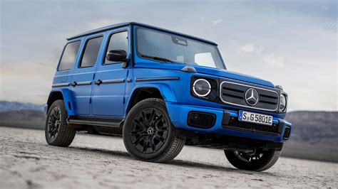 First-Ever Electric Mercedes-Benz G-Class Arrives With Four Electric ...