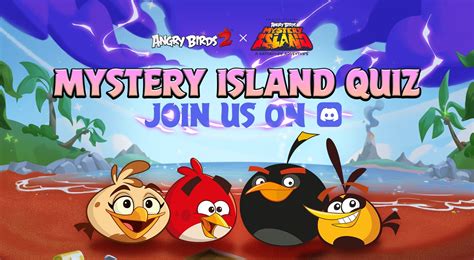 Team Up For A Puzzling Mystery Island Quiz Angry Birds