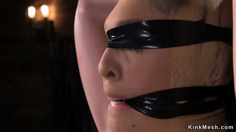 Blonde Sub Lily LaBeau Gets Caned