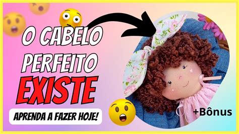 Como Fazer Cabelo De L Para Bonecas De Pano Passo A Passo Completo