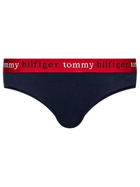 Tommy Hilfiger Figi Klasyczne Bikini UW0UW02201 Granatowy Modivo Pl