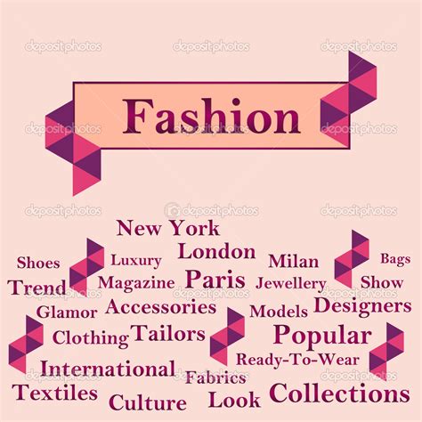 Fashion Text With Keywords Peach — Stock Photo © Ileezhun 29783053