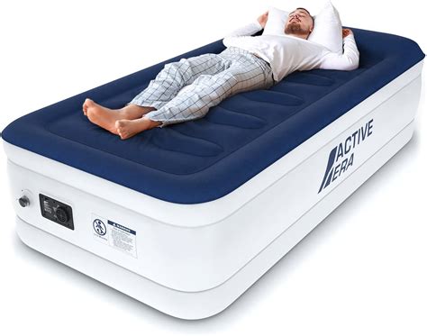 Active Era Premium Air Bed Single Bed 99 X 187 X 46 Cm With Built In