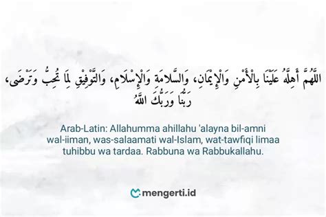 Doa Awal Ramadhan Allahumma Ahillahu Arab Latin Dan Artinya Mengerti