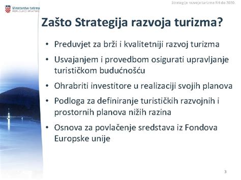 Strategija Razvoja Turizma Rh Do Strategija Razvoja