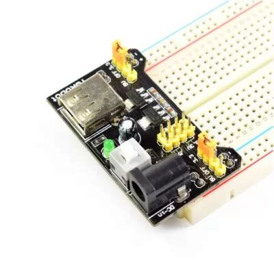 Fuente de poder para protoboard MB 102 Tío Led