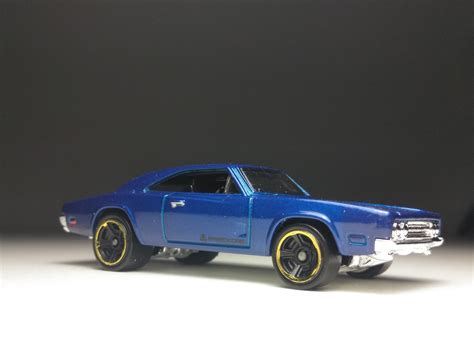 Hot Wheels Dodge Charger Blue Custom Plastic Etsy
