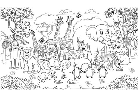 Desenho Grande Para Imprimir - Desenhos para Colorir Grandes : 20 imagens para imprimir