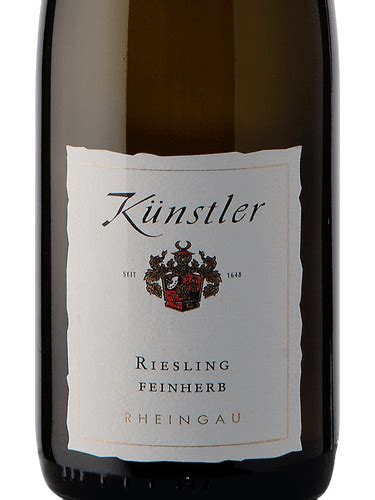 Künstler Riesling Feinherb Vivino Us