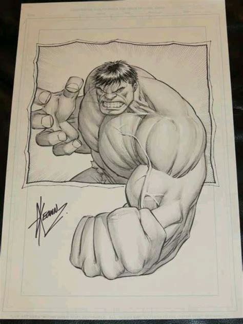 Dale Keown Superhero Art Comic Art Hulk Comic