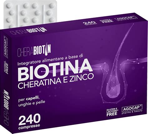 Cherabiotin Integratori A Base Di Biotina Cheratina E Zinco Vitamine