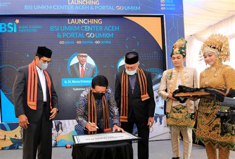 Bsi Luncurkan Umkm Center Pertama Di Aceh