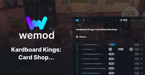 Kardboard Kings Card Shop Simulator Pc Wemod