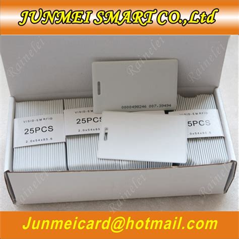 100pcs Rfid Card Tk4100 125 Khz Rfid Card Em Thick Grandado