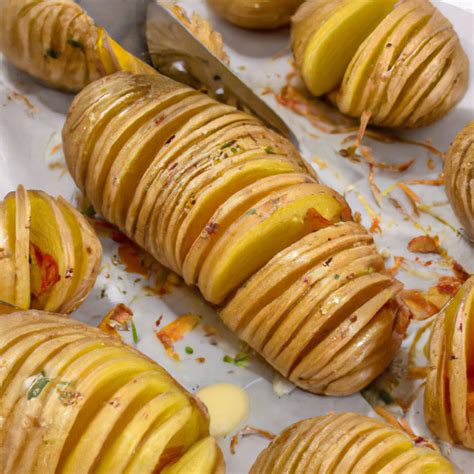 Receita De Batatas Hasselback Simples Guia da Culinária