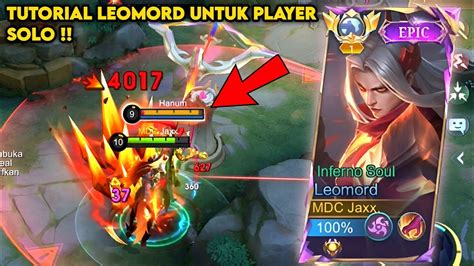 Update Cara Main Leomord Yang Benar Ketika Solo Rank Pakai Build