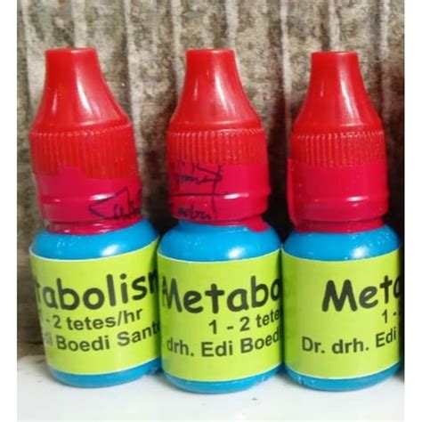 Jual Metabolisme High Khusus Burung Kontes Metabolis Segel Merah Dr Edi