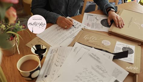 Beginners Modern Calligraphy Workshop At Lytham Hall