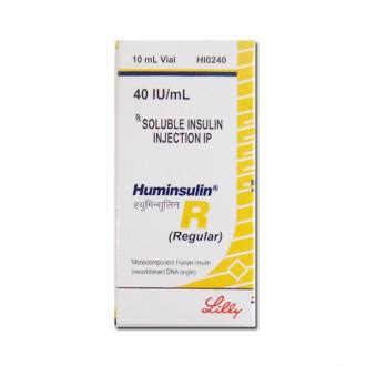 Buy Huminsulin R 40IU Injection 10 Ml Vial Online At Best Price In