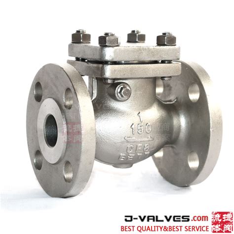 1inch 150lb Stainless Steel A351 Cf8 Flange End Swing Check Valve From China Manufacturer