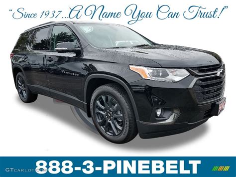 2019 Mosaic Black Metallic Chevrolet Traverse RS AWD 129817942 Photo