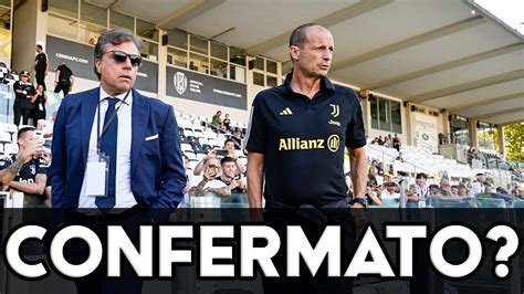 Giuntoli Conferma Allegri O Forse No Youtube