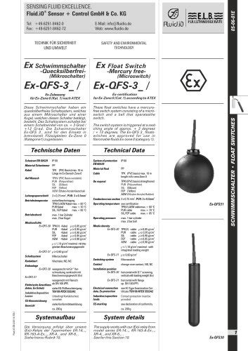 All Fluid IO Sensor Control GmbH Co KG Catalogs And Technical