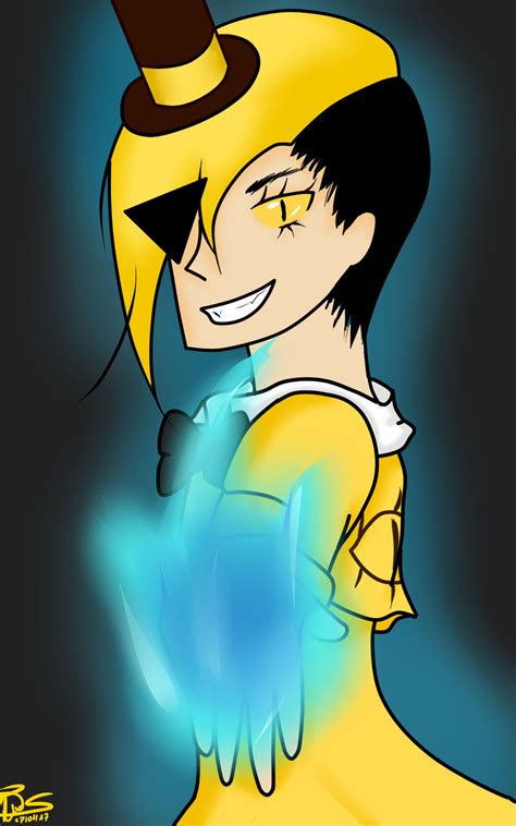 Human Bill Cipher By Elliana Fitzgerald On Deviantart