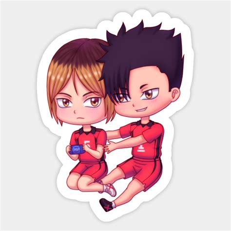 Haikyuu Stickers Kenma And Kuroo