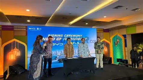 Pln Beli Ribu Mobil Listrik Byd Untuk Kendaraan Operasional