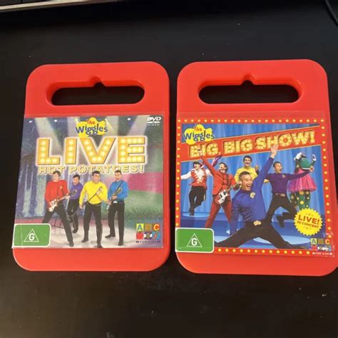 THE WIGGLES Big Big Show Live Hot Potatoes DVD Disc Region PicClick AU