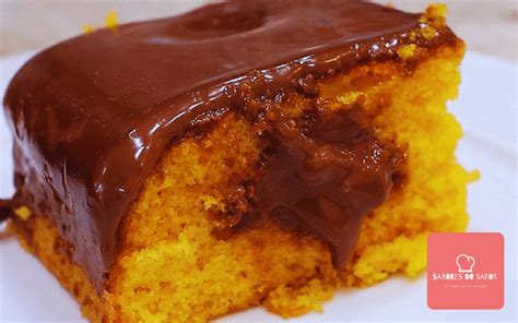 Receita De Bolo De Cenoura Delicioso Sabores Do Sabor