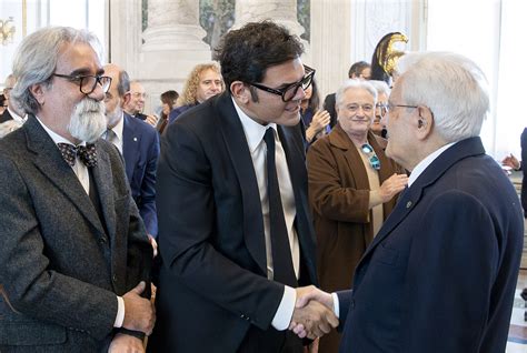 Il Presidente Mattarella Ha Ricevuto Una Delegazione Dell Associazione