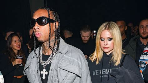 Avril Lavigne Spotted Kissing Tyga In Paris After Ending Engagement To Mod Sun