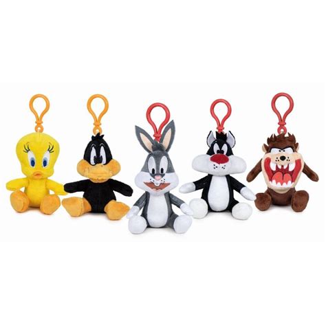 Looney Tunes Keychains 5 Mod Assorted 10cm Market Plush 2024