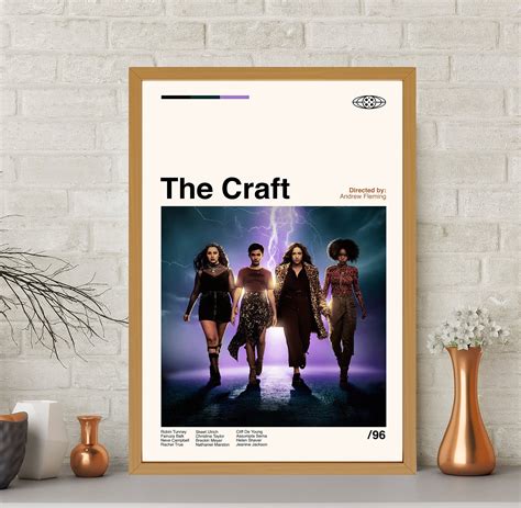 The Craft Movie Poster, the Craft Poster, Movie Poster, Retro Modern ...