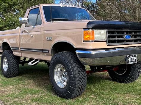 1989 Ford F 150 With 16x10 25 American Racing Baja And 315 75R16 Toyo