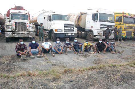 Police Ig Team Bursts 42 Illegal Bunkering Gangs Impounds 41 Trucks