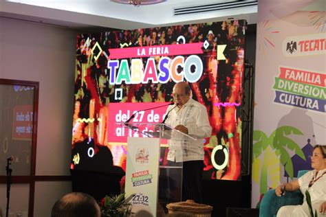 Presentan Actividades De La Feria Tabasco