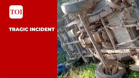 Two Killed Several Injured As Truck Falls Into Gorge In Assams