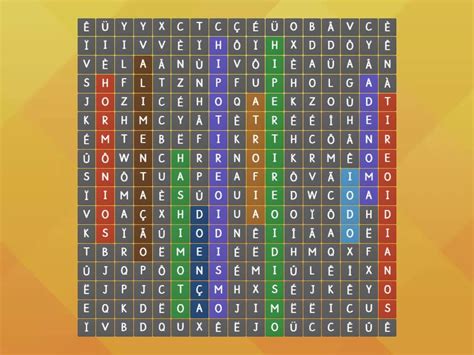 Tireoide Liris E Fernando Wordsearch