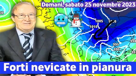 Urgente Ed Esclusivo Zone Interessate Da Abbondanti Nevicate In Italia