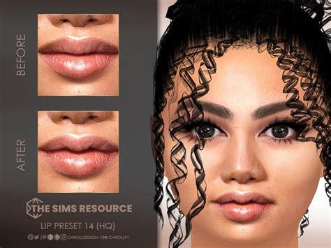 The Sims Resource Lip Preset Hq