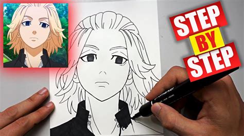 How To Draw Mikey Sano Manjiro Easy Tokyo Revengers Step By Step Porn